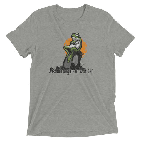 Frog In Thought Short sleeve t-shirt