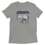 The Optimistic Elephant Short sleeve t-shirt