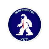 Domesticated YETI Logo Bubble-free stickers