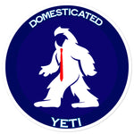 Domesticated YETI Logo Bubble-free stickers