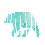 Spirit Bear Bubble-free stickers