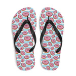Go Nuts for Donuts Flip-Flops